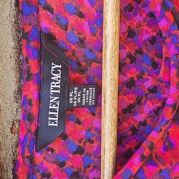 Ellen Tracy Wear to Work Blouse Size PL - Picture 2 of 7